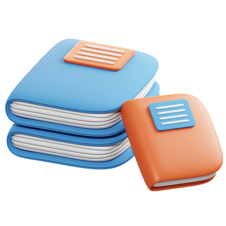 Buch  3D Icon