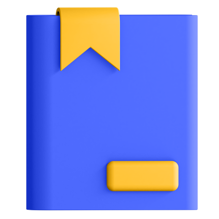 Buch  3D Icon
