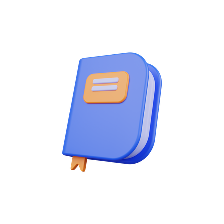 Buch  3D Icon
