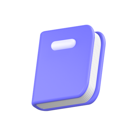 Buch  3D Icon