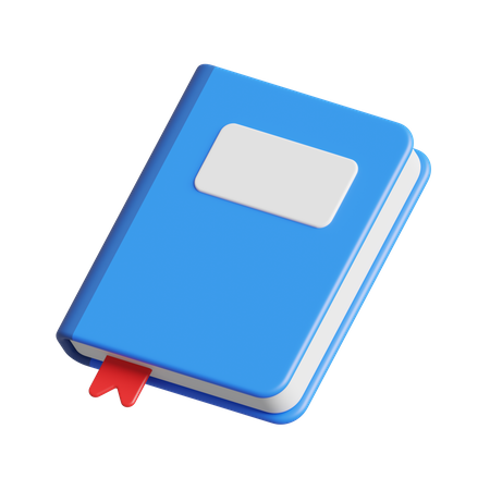 Buch  3D Icon