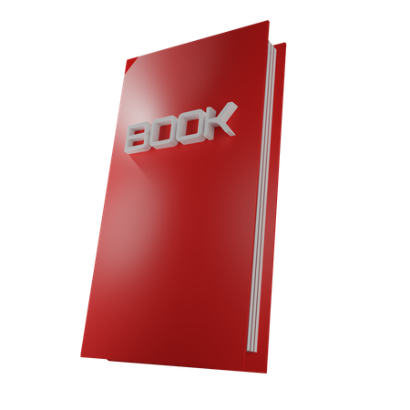 Buch  3D Icon