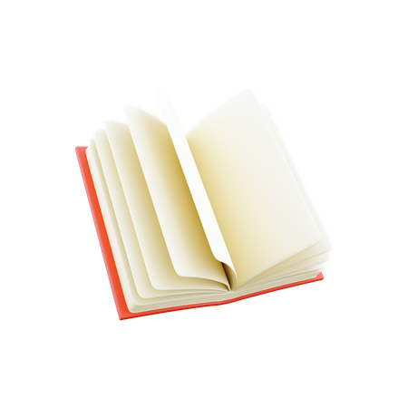 Buch  3D Icon