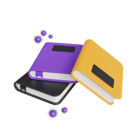 Buch  3D Icon