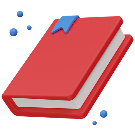 Buch  3D Icon