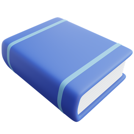 Buch  3D Icon