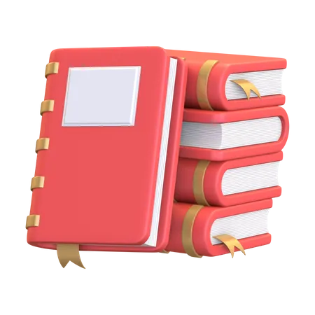 Buch  3D Icon