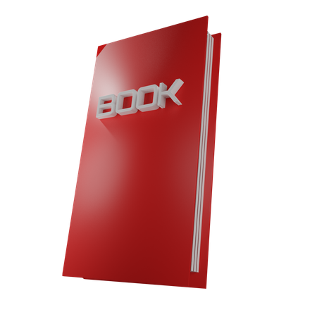 Buch  3D Icon