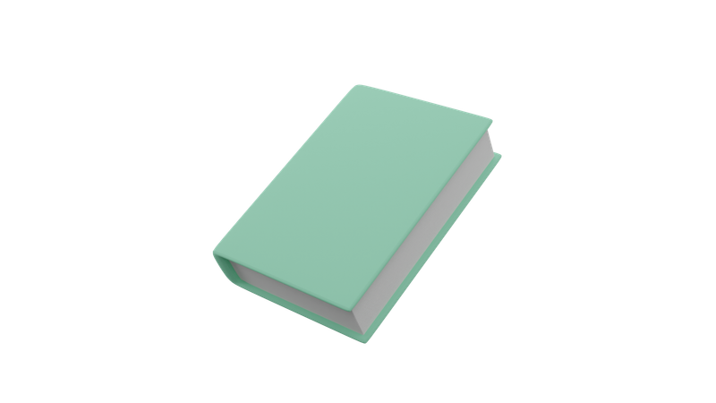 Buch  3D Icon