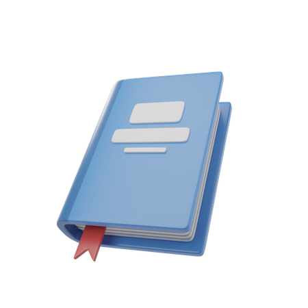 Buch  3D Icon