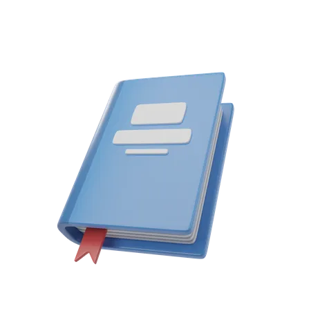 Buch  3D Icon