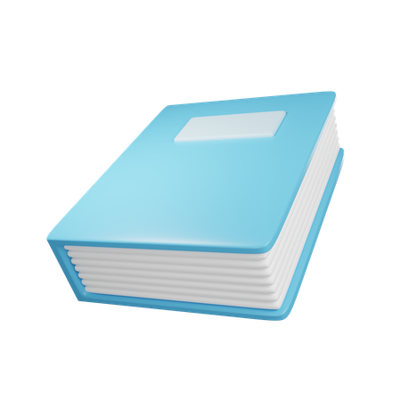 Buch  3D Icon