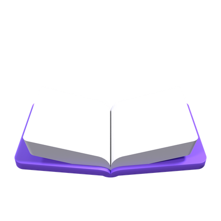 Buch  3D Icon