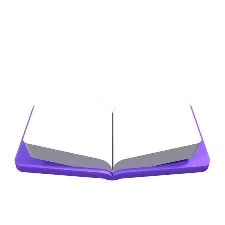 Buch  3D Icon