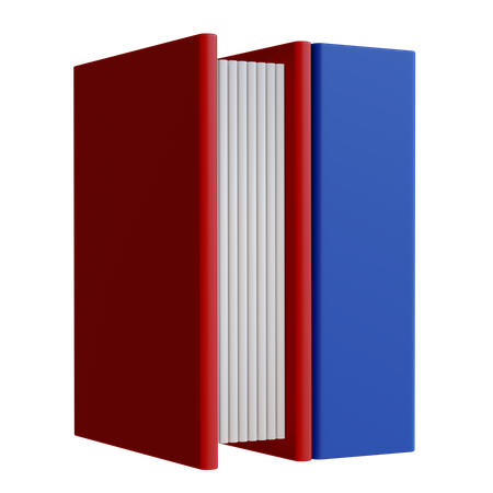 Buch  3D Icon