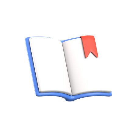 Buch  3D Icon