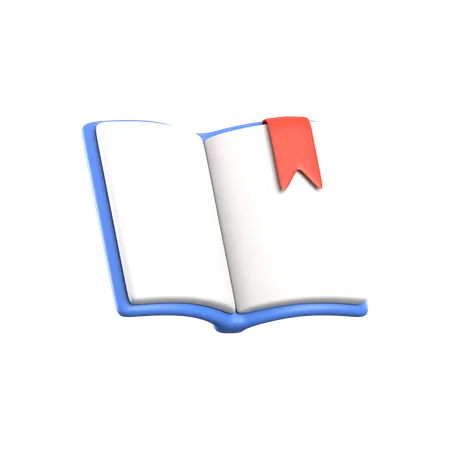 Buch  3D Icon