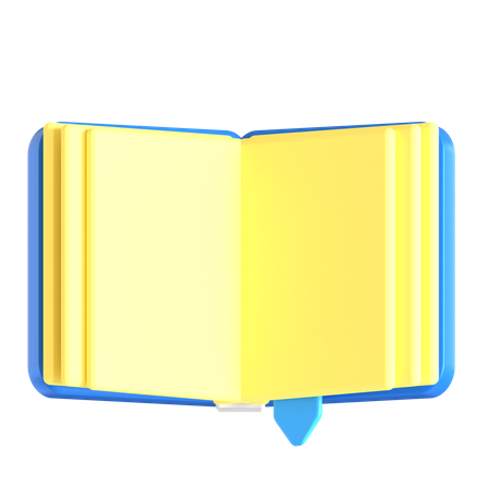 Buch  3D Icon