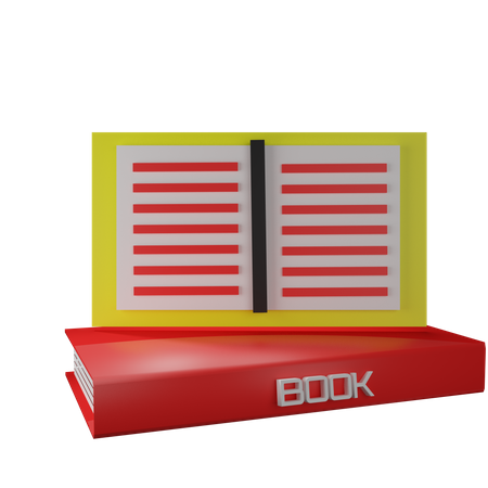 Buchblatt  3D Icon