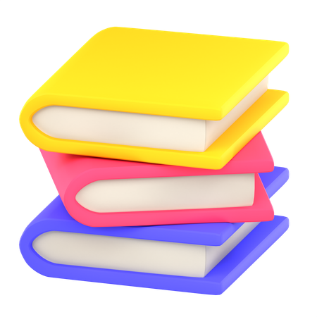 Bücher  3D Icon