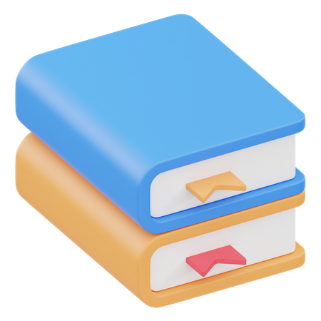 Bücher  3D Icon