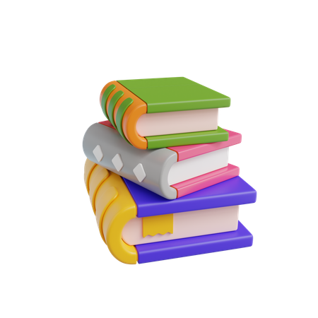 Bücher  3D Icon