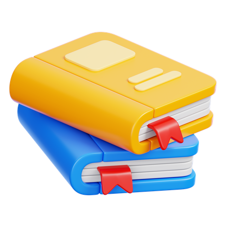 Bücher  3D Icon