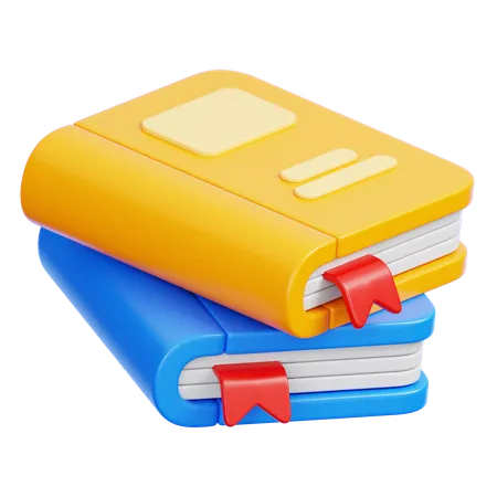 Bücher  3D Icon