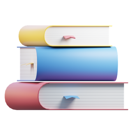 Bücher  3D Icon