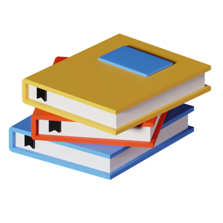 Bücher  3D Illustration