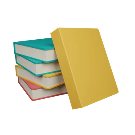 Bücher  3D Illustration