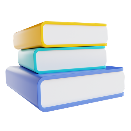 Bücher  3D Icon