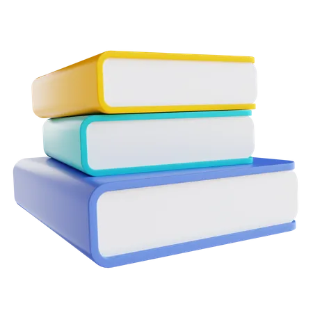 Bücher  3D Icon