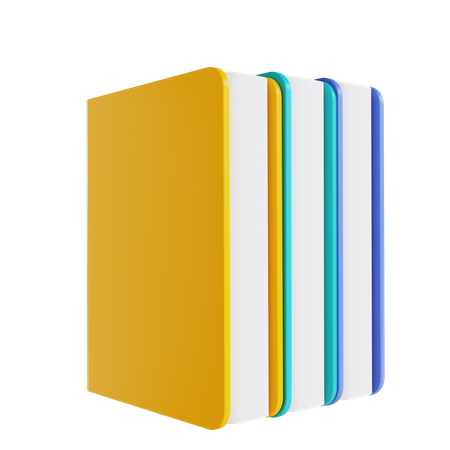 Bücher  3D Icon