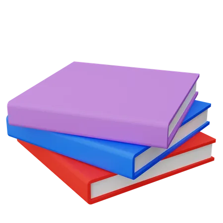 Bücher  3D Icon