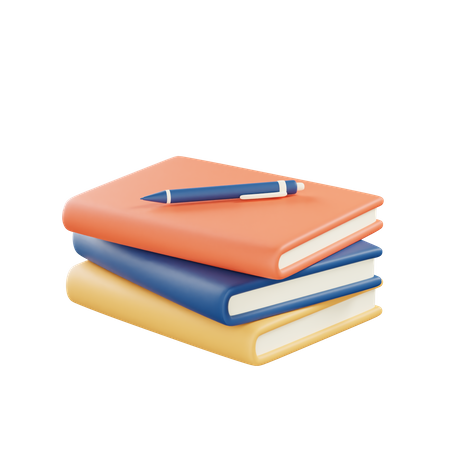 Bücher  3D Icon