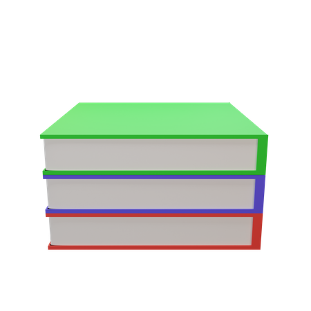 Bücher  3D Icon