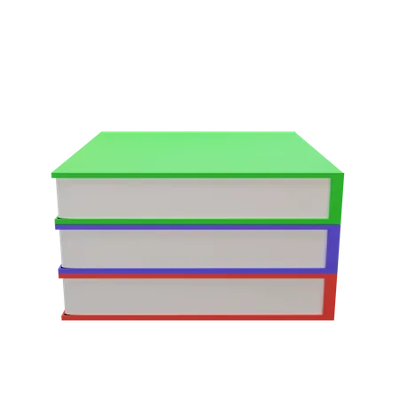 Bücher  3D Icon