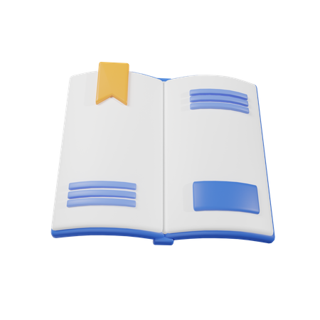 Bücher  3D Icon