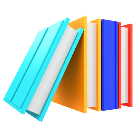 Bücher  3D Icon