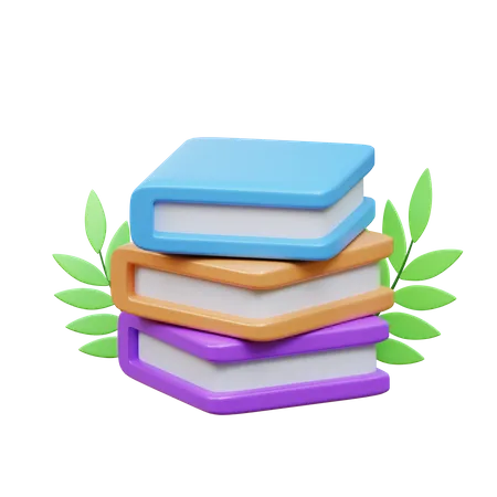 Bücher  3D Icon