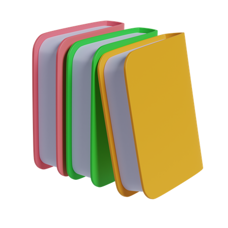 Bücher  3D Icon