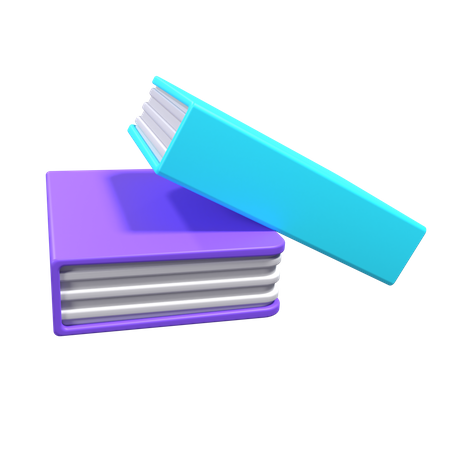 Bücher  3D Icon