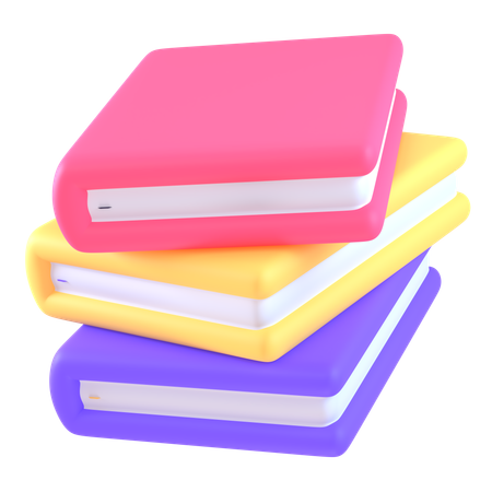 Bücher  3D Icon