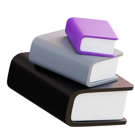 Bücher  3D Icon