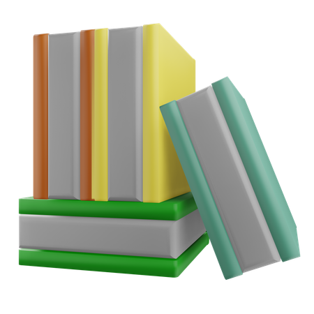 Bücher  3D Icon