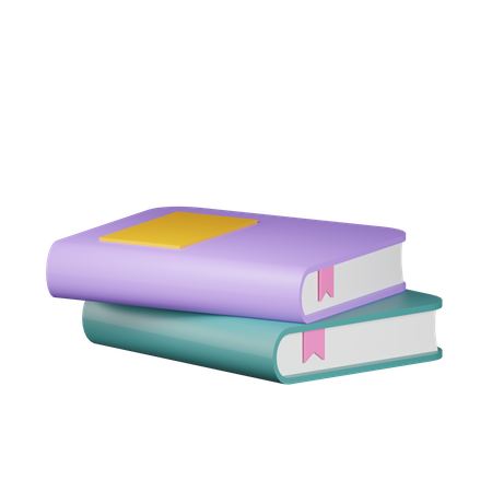 Bücher  3D Icon