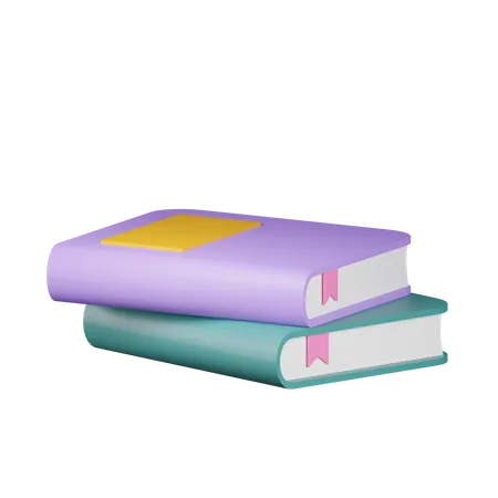 Bücher  3D Icon