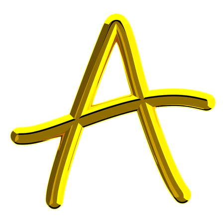 Buchstabe a  3D Icon