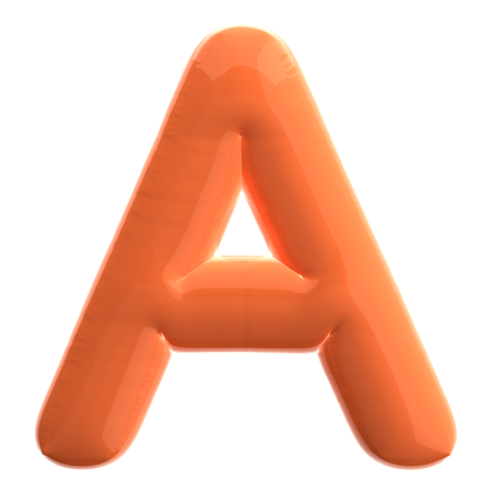 Buchstabe a  3D Icon